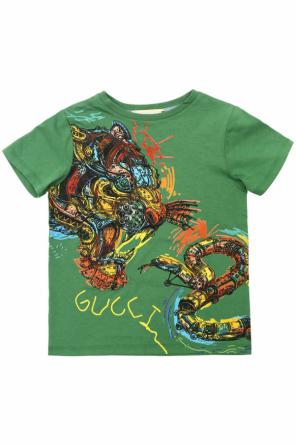 Logo t-shirt, zdjęcie 1 Logo t-shirt od Gucci Kids